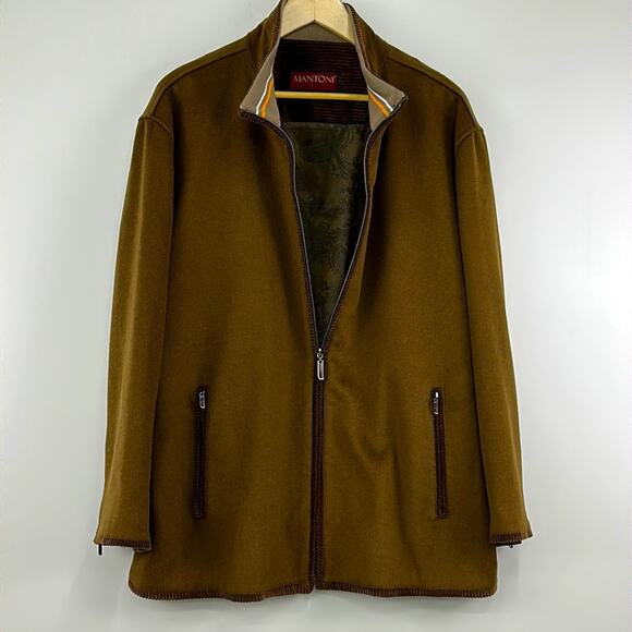 Mantoni ITALIAN Wool and Cashmere Blend Jacket Size 46 EU - Picture 2 of 9